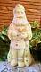 Nouveau Fenton Burmese Vieux Monde Santa Avec Chat. Hp Roses 1998. Qvc