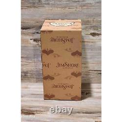 NOUVEAU Figurine de Père Noël Enesco Foundations avec Chat Esprit de Noël Cœurs