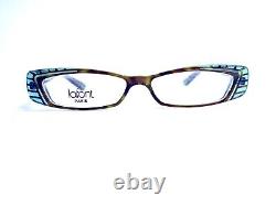 Nouvelles lunettes rétro en forme de chat bleu marron Jean Lafont Art Deco France 51 13 138