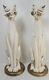 Paire (2) Statues Universelles De Style Art Déco Vintage Années 60 Chats 24