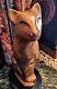 Sculpture De Chat En Bronze Art Déco Vintage Signée Floyd Dewitt