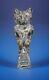 Sculpture En Cristal De Chat égyptien Cristal D'arques Jg Durand France