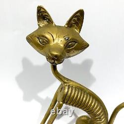 Statue Cat Unique, Cadeau Pour Les Amoureux De Chat, Miniature Cat, Saint Valentin Cadeau