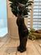 Statue De Chat Siamois Noir Art Déco Inspirée Par Gwynn Murrill, Vintage, 11,5 Pouces De Haut