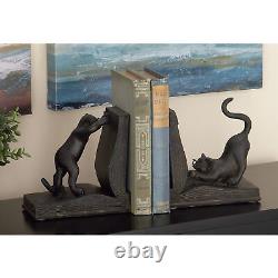 Support de livre en polyvalent en forme de chat pour la lecture (ensemble de 2 pièces) résistant et durable