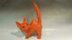 Sylvac Rare Art Déco D'orange 1930 Scaredy Cat 1046 6 15cm Haut