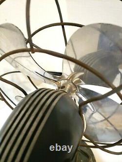 Ventilateur Électrique Westinghouse Art Deco Works No De Cat 10la 4 Blade Vintage 1950s