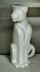 Vintage Royal Haeger 21 Tall! Statue De Chat Guépard De Style Art Déco Jaguar
